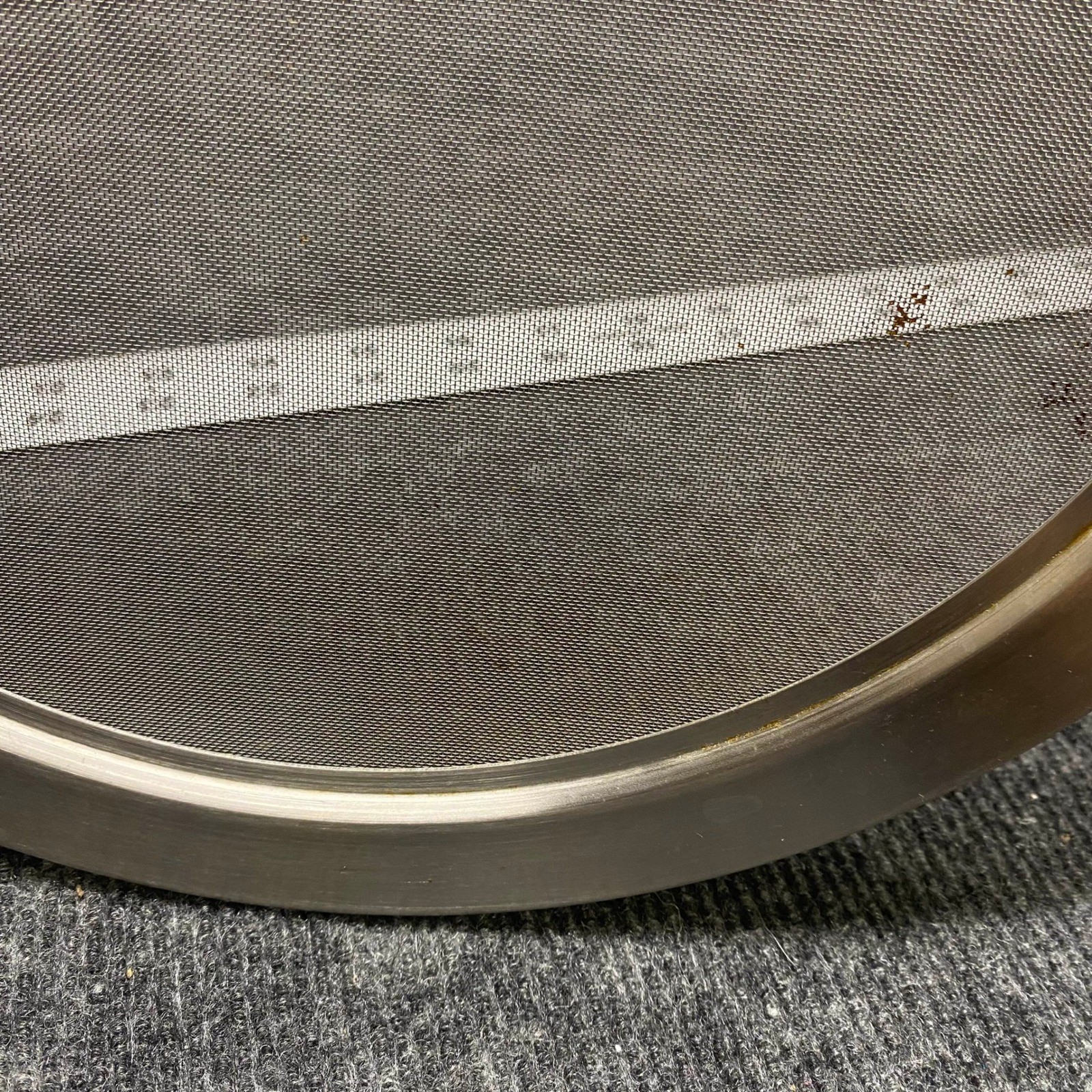 Stainless Steel Splatter Screen 11.5 Inch Round Fine Mesh Grease Guard Silver