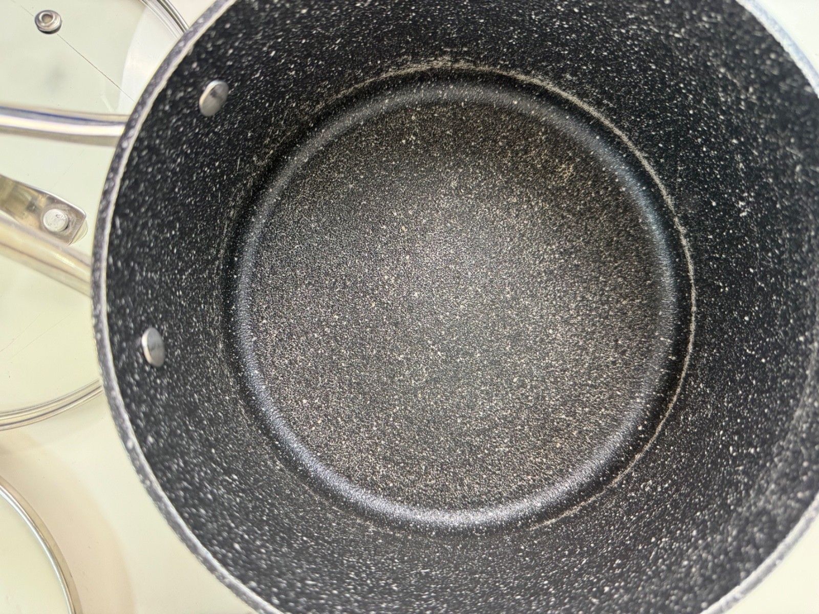 Starfrit The Rock Pot Set With Lids 2 Pieces- Non stick