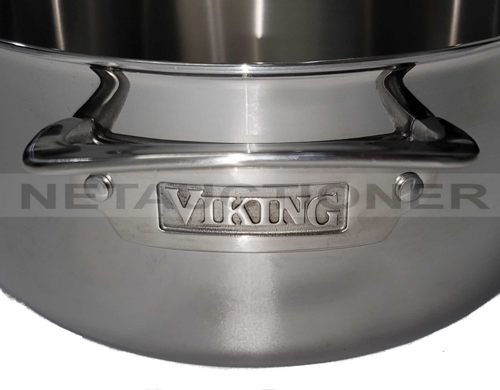 New VIKING 3-Ply Stainless Steel 4Qt Stockpot/DutchOven Induction Ready Cookware