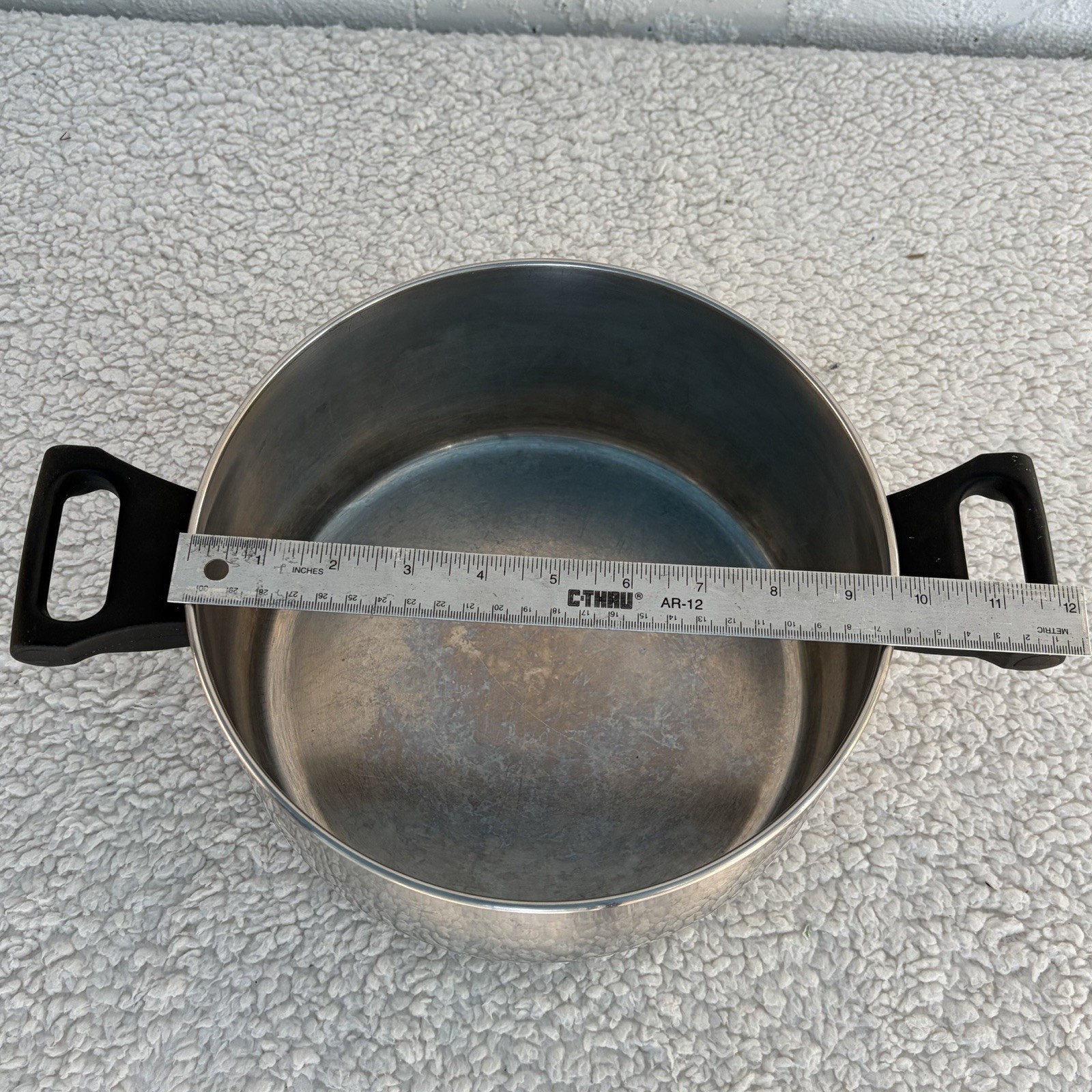 Farberware 18/10 Stainless Steel 6 Qt. Quart Stock Pot with lid