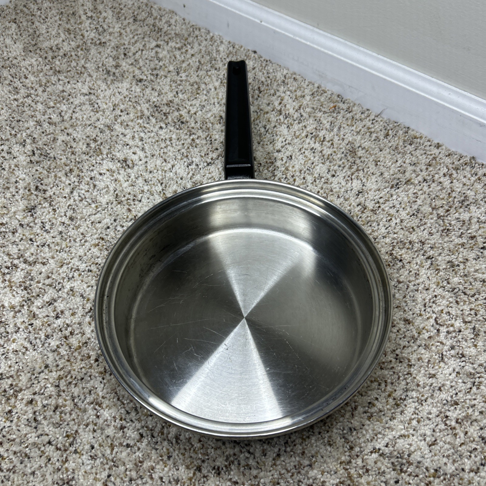 Royal Prestige 9 Inch 7 Ply SS Titanium Copper Silver Alloy Sauce Pan No Lid