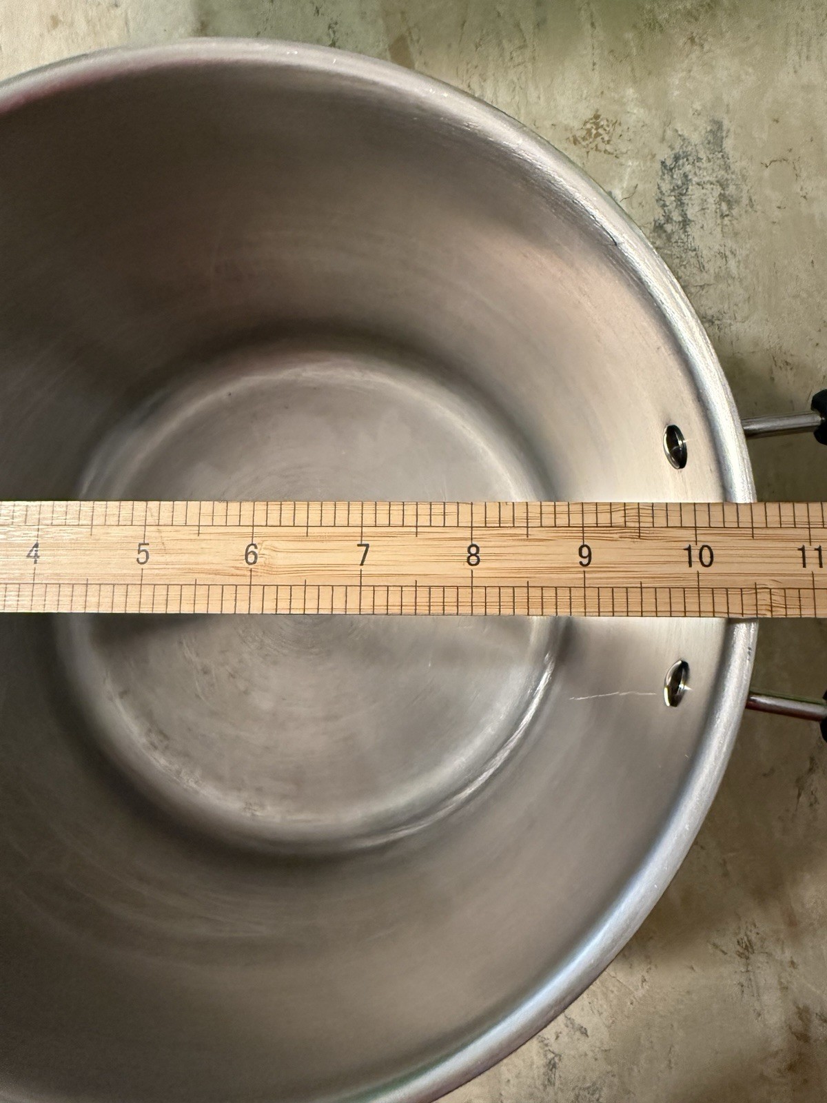 T-fal 12qt Stock Pot Stainless Steel Cookware Induction w/o Lid 10.5″ W, 9″ T