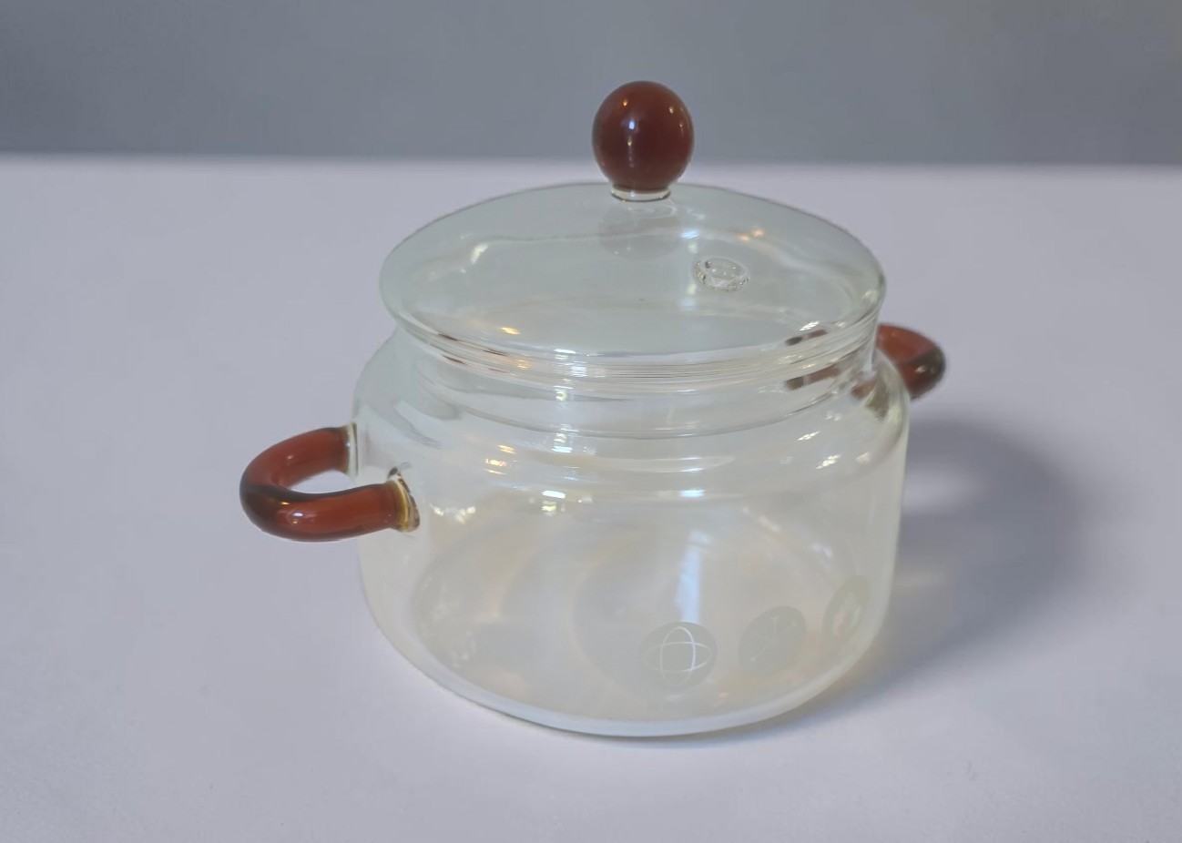 Borosilicate Glass Simmer Pot with Lid