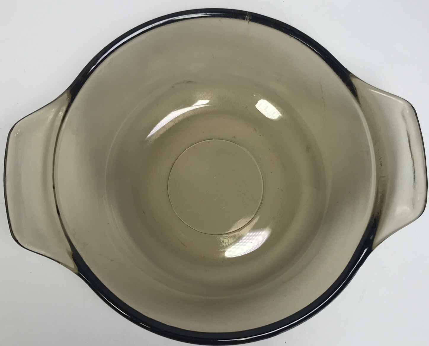 Vintage Amber Glass L’OVENWARE Custard Cup 6oz + 2 Casserole Dishes 12oz Handles