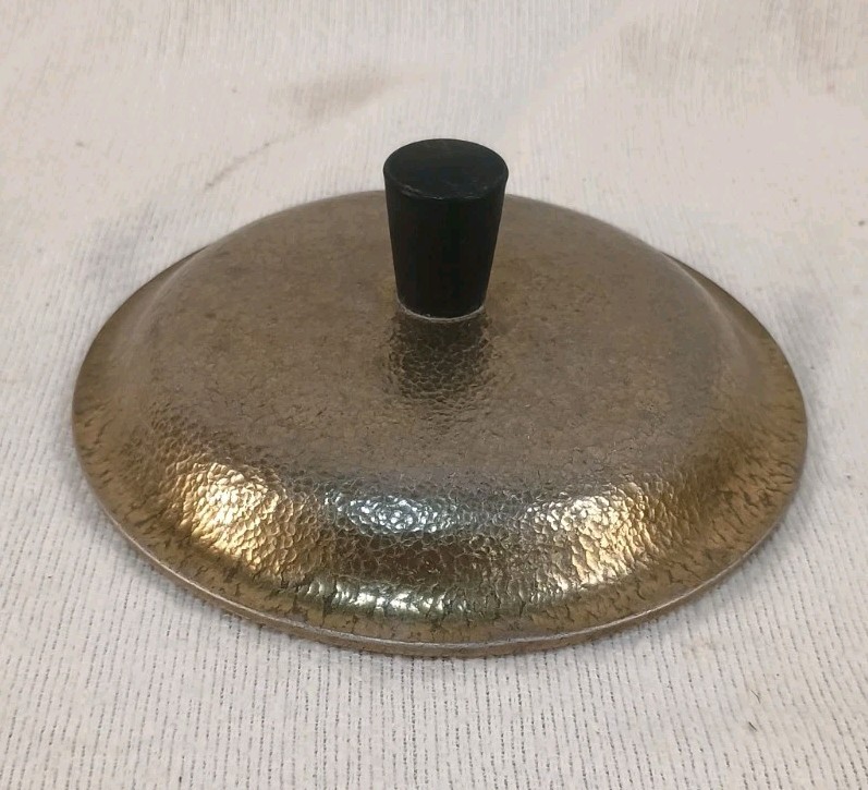 Club Aluminum Hammered 1 Qt Pot Sauce Pan Hammercraft Round Knob LID ONLY