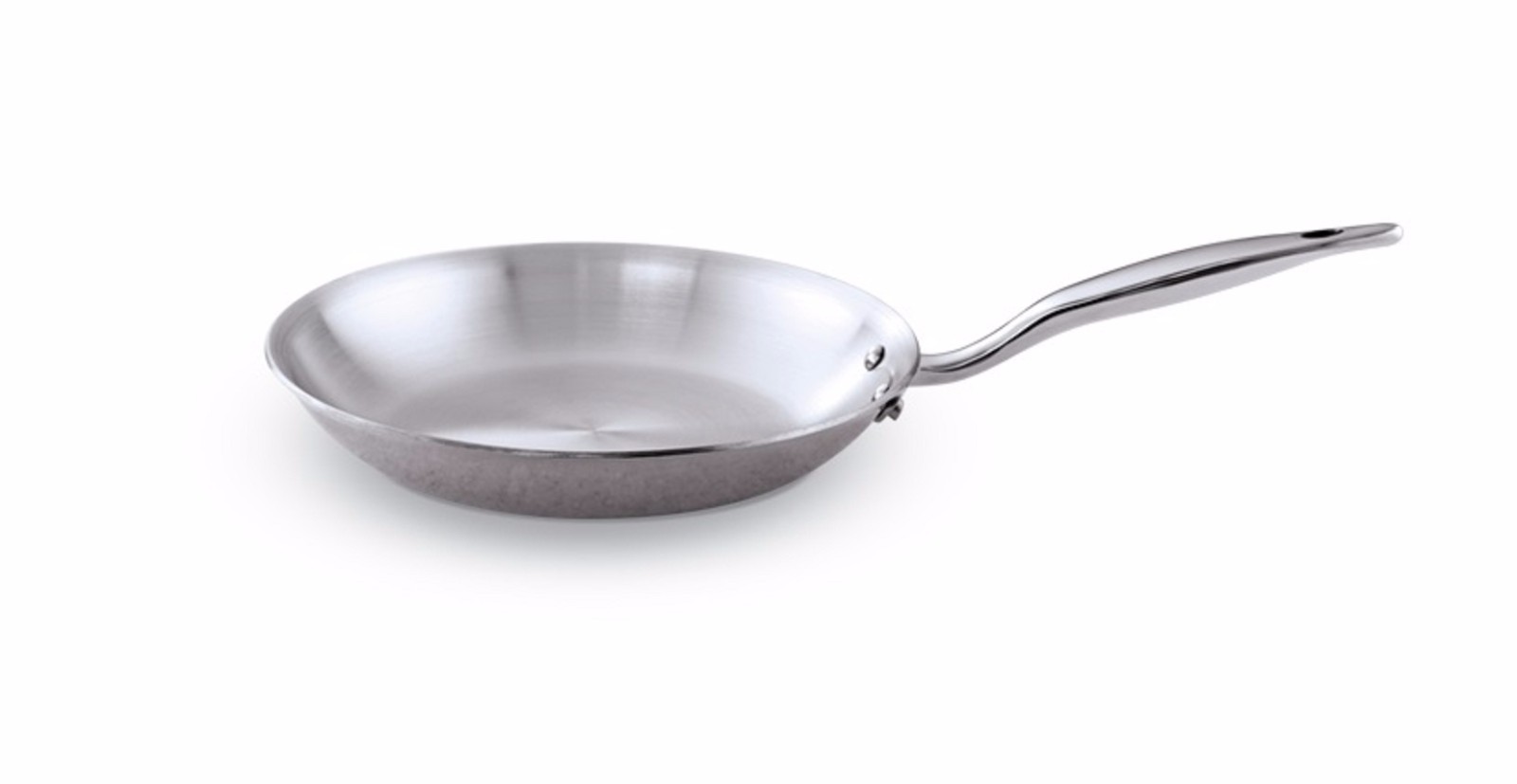 Heritage Steel 8.5” Fry Pan/Skillet 5-Ply 316Ti Stainless Steel Induction Ready