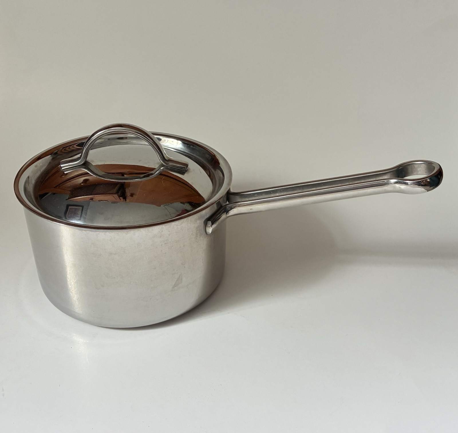 Revere Ware ProLine Copper Core 2 Qt 2 L Stainless Steel Saucepan Pot & Lid 6712