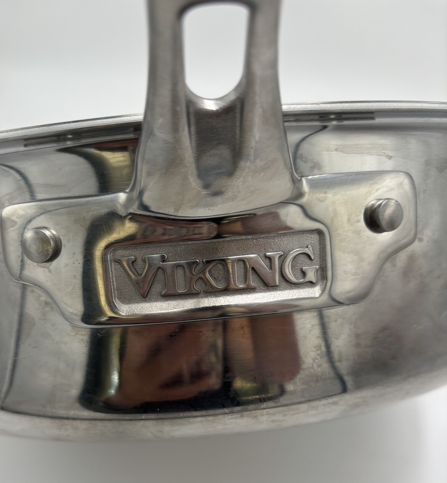 Viking Contemporary 3-Ply Frying Pan, 12 Inch Stainless Steel Kitchen Cookware,