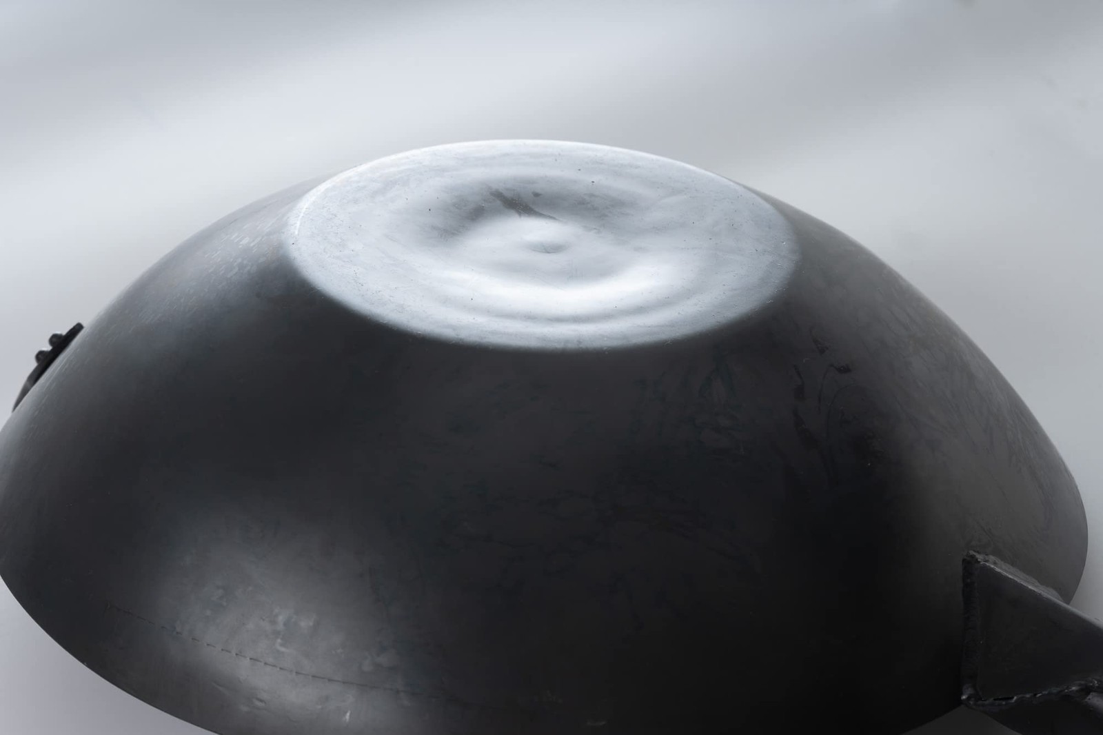Black13 by Craft Wok Flat Pre-Seasoned Hammered Carbon Steel Wok with Wooden and