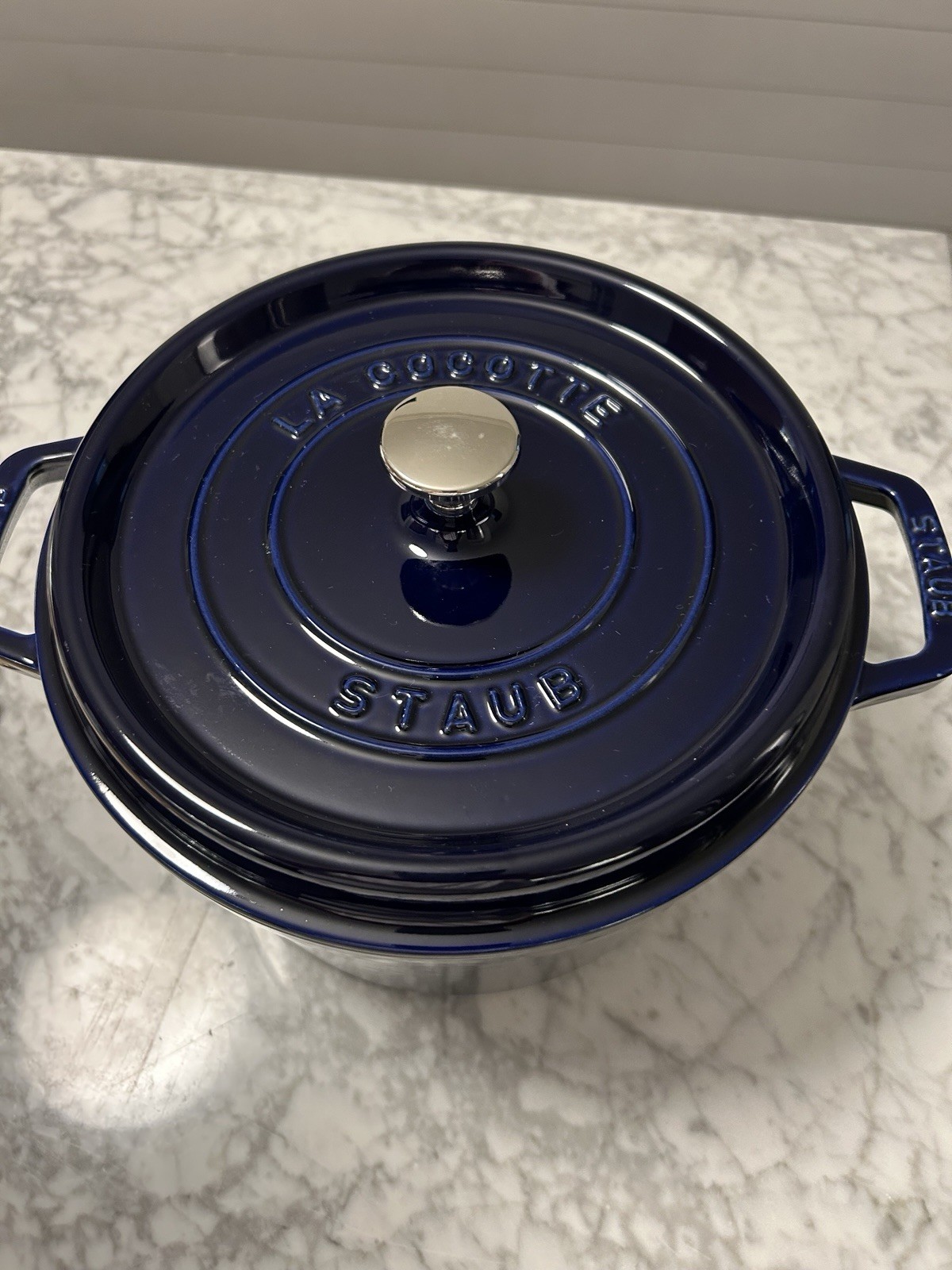 Staub 5 Qt Deep Dutch Oven.