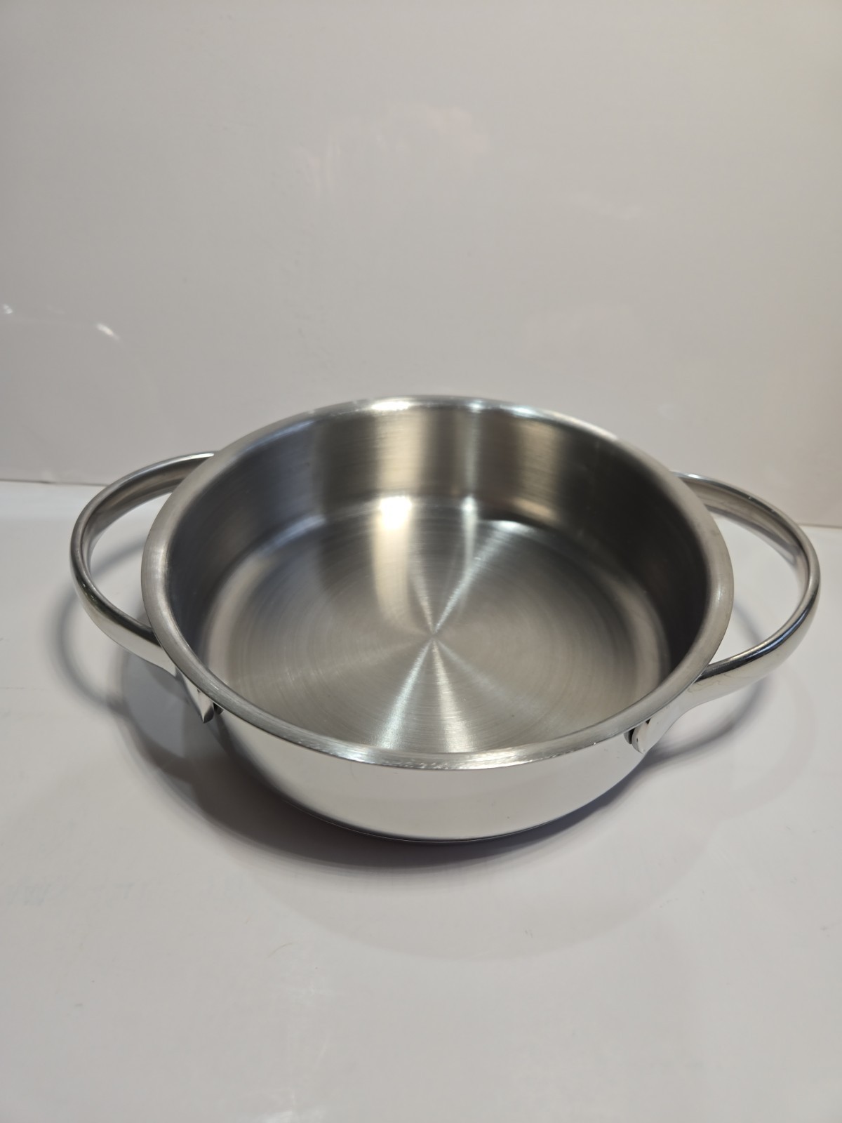 Princess House Etched Lid 1/2 Qt Pan 18/10 Stainless (5 1/2 x 1 3/4 in)