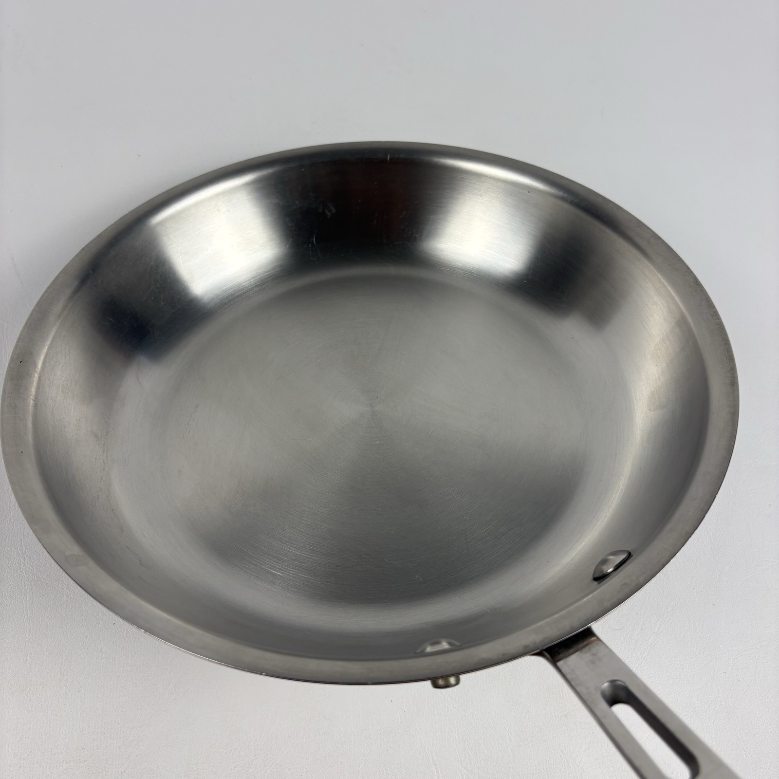 Vintage All-Clad Copper Core 10″ Stainless Steel 5-Ply Fry Pan Skillet USA Made