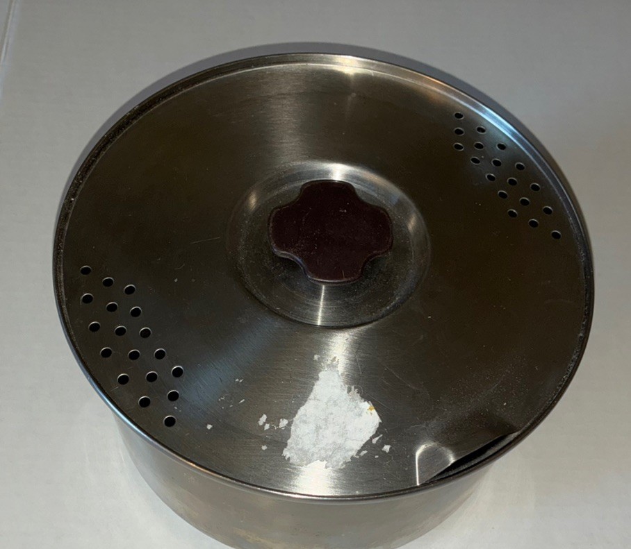Vintage Fagor Stainless Steel Cookware Set Of 4 Diff Sizes W Strainer Lids Pots
