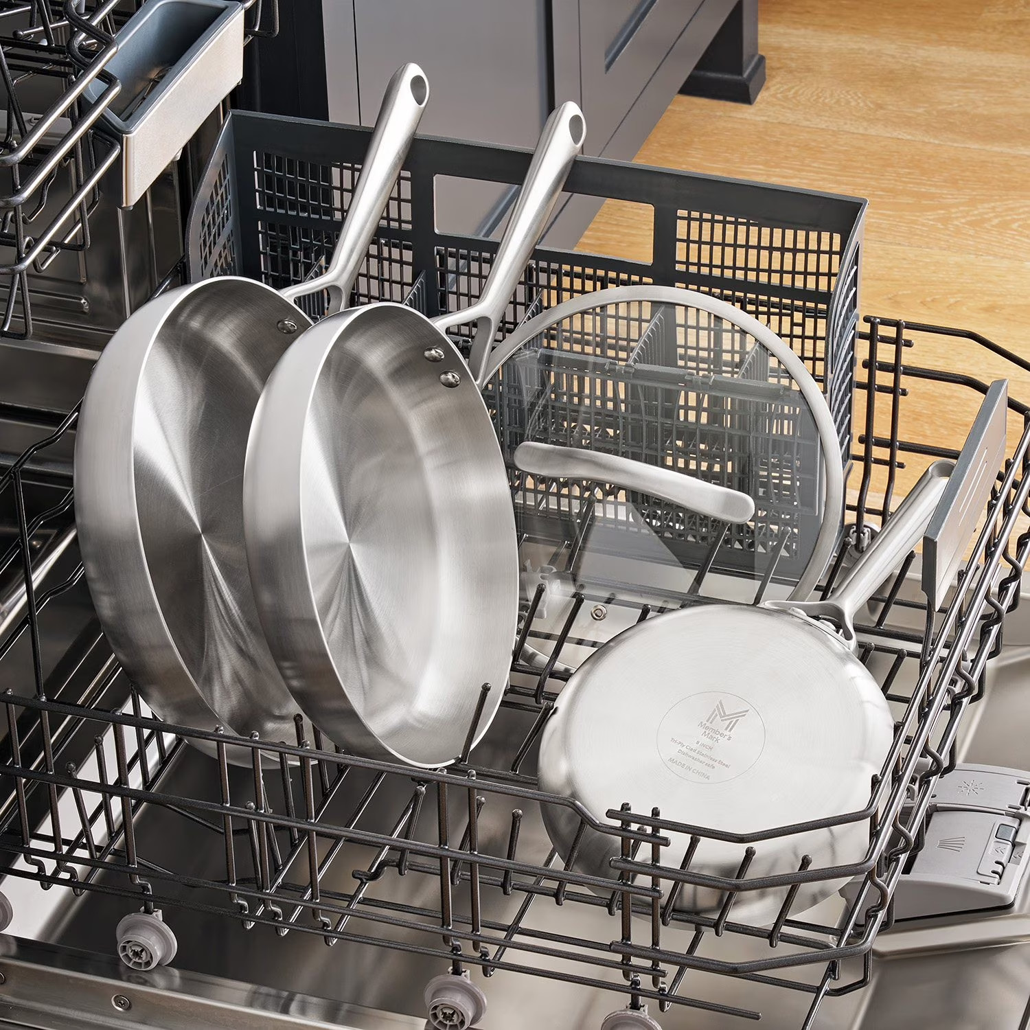 Member’s Mark 10-Piece Modern Tri-ply Cookware Set