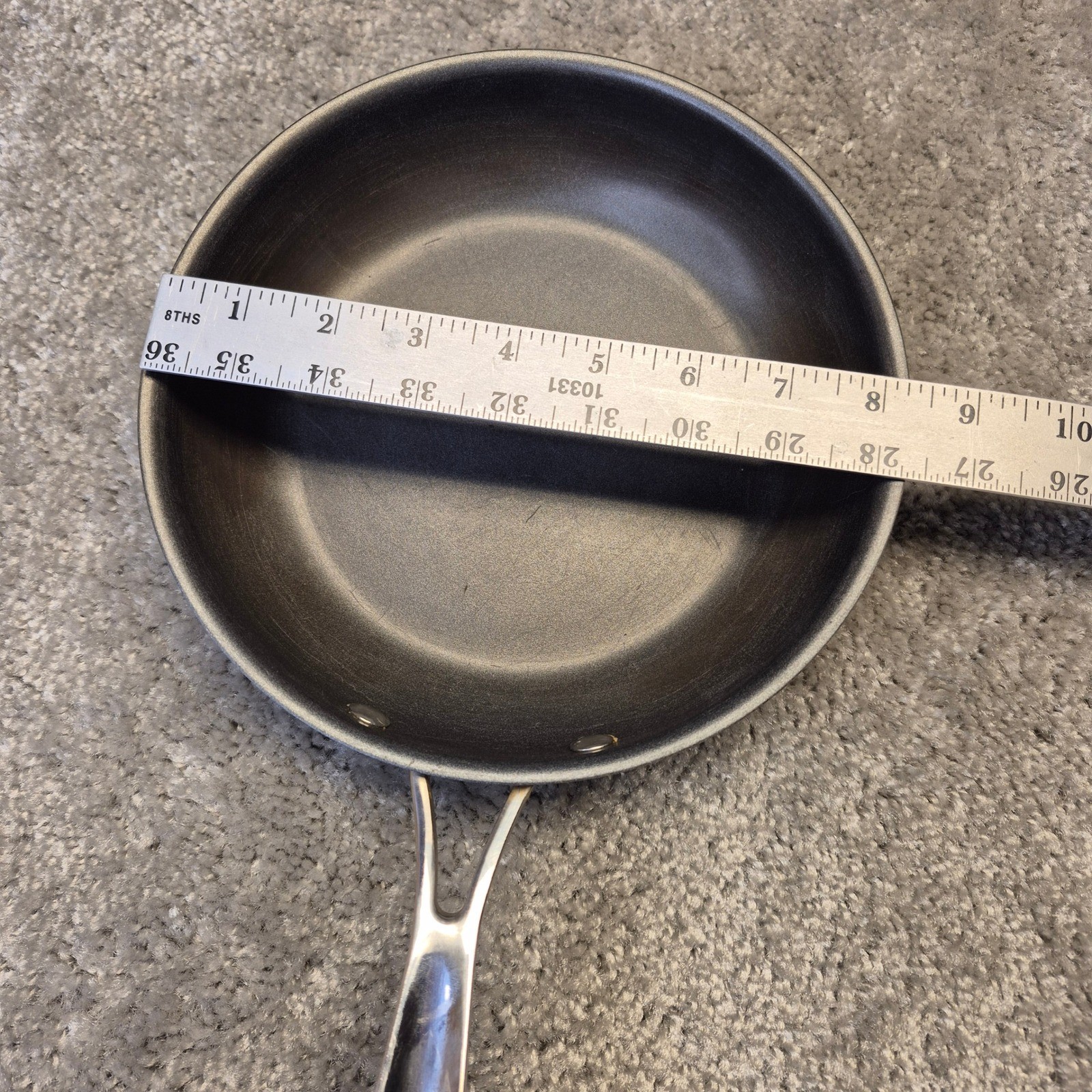 Cuisinart 8 Inch Nonstick Skillet Stainless Steel Induction Ready 722-20NSN