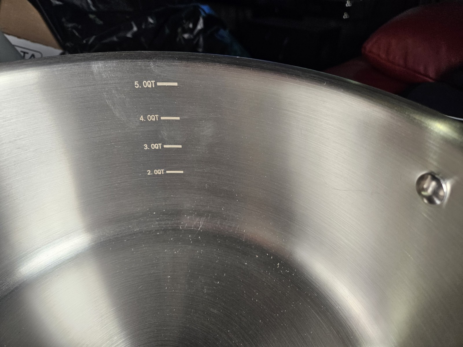 Tri-Ply Stainless Steel Stock Pot, 5QT Non Stick Pots, Induction Ready – Delarlo