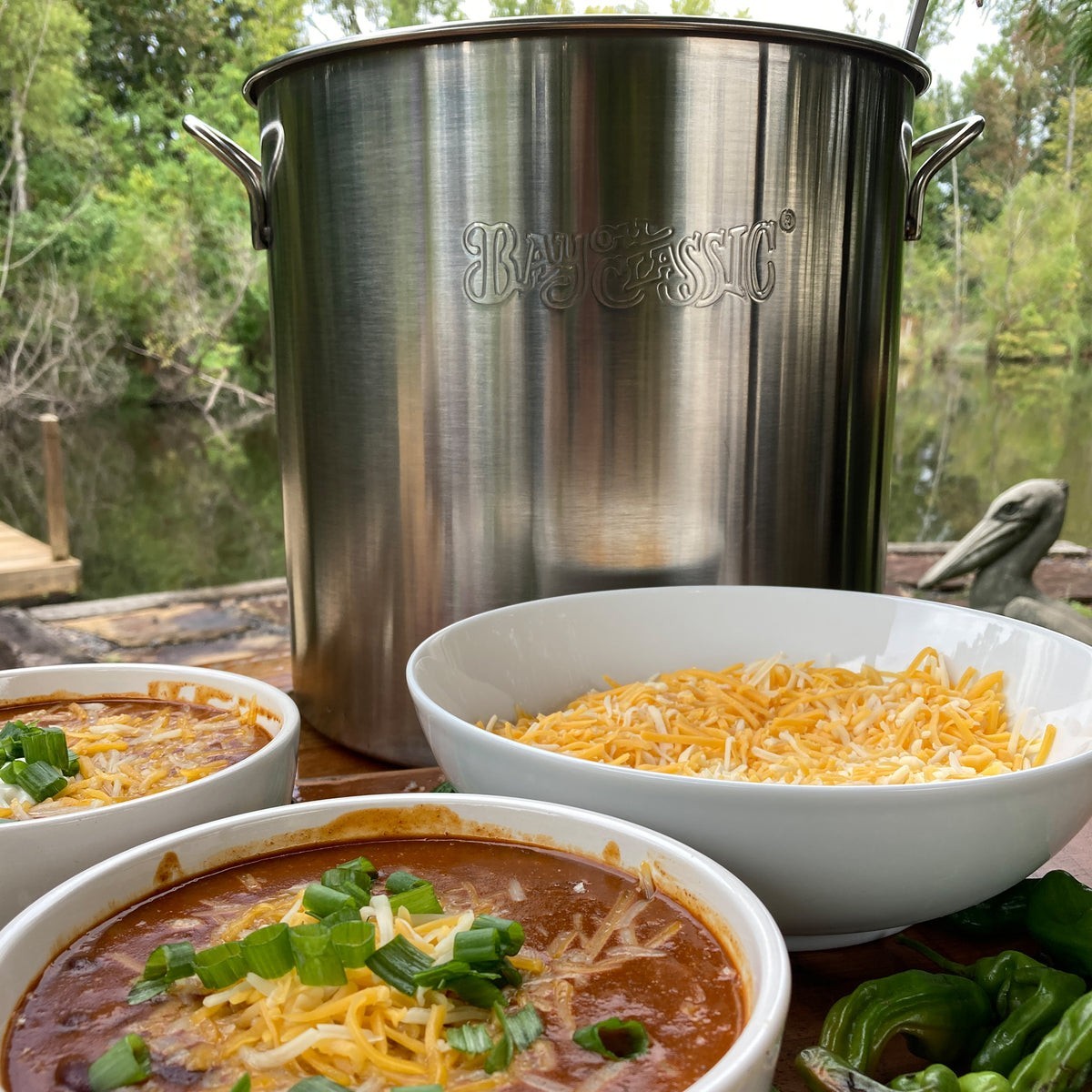 20-qt Stainless Stockpot with Lid 1420