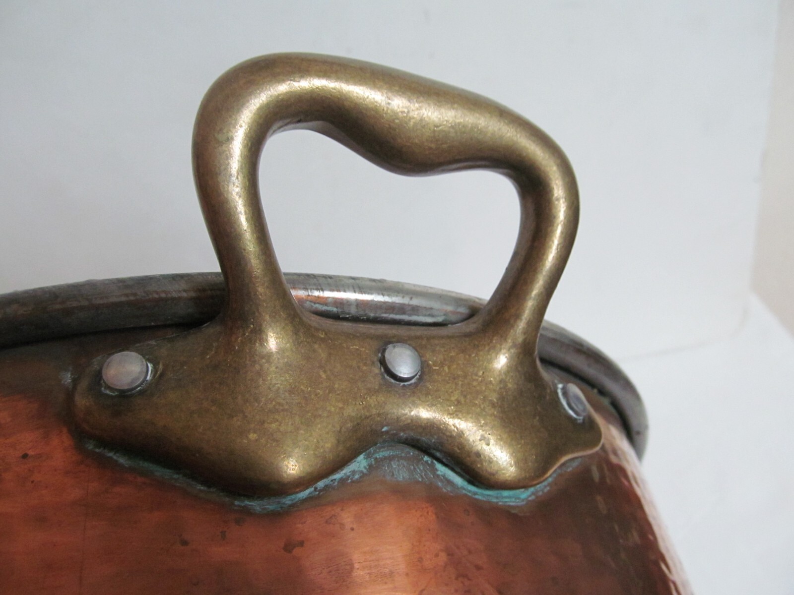 Cu Artigiana Copper & Brass Italian Hand Made Pot & Lid Michael’s range Mushroom