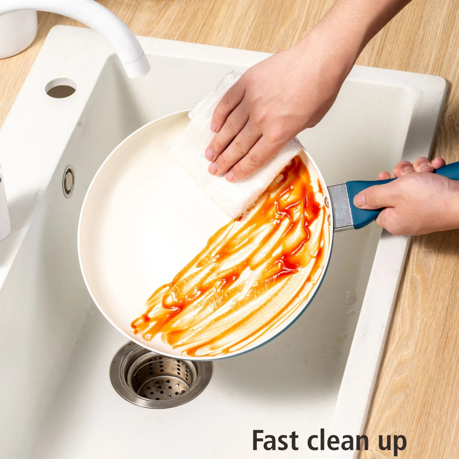 2 pack Mainstays Ceramic Aluminum 10 inch Frypan Corsair