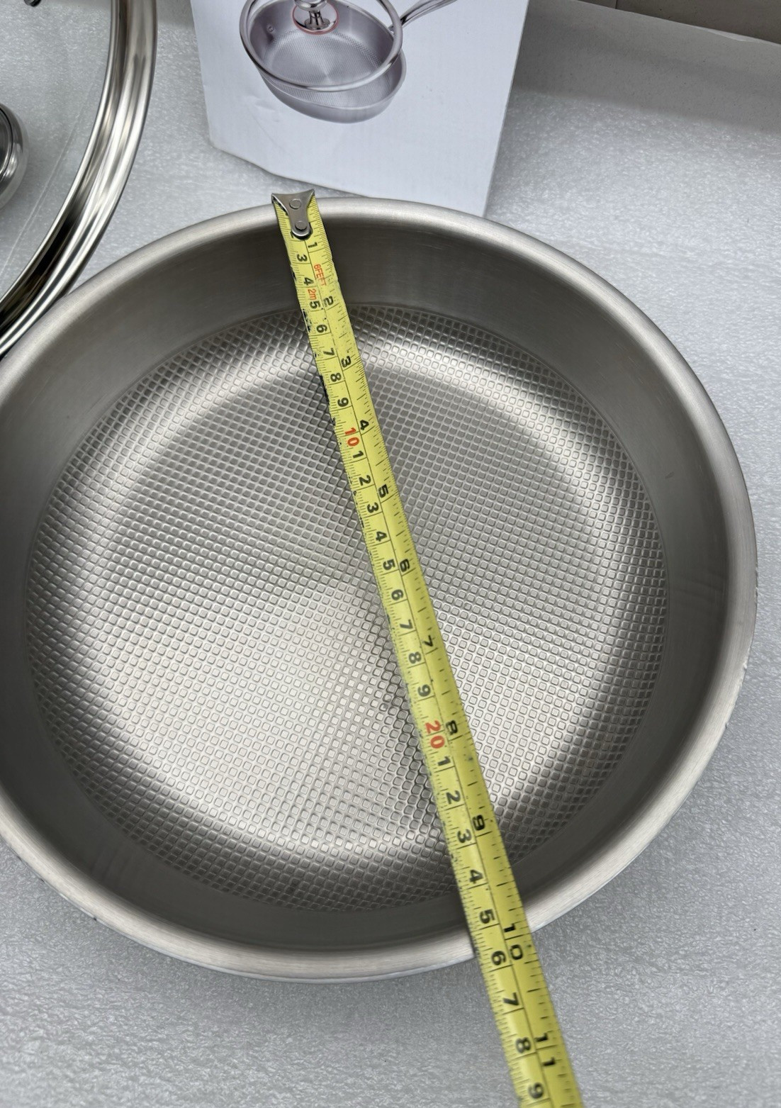 Ptacivow 10″ Titanium Pans for Cooking,99.6% Titanium Frying Pan Healthy *READ..
