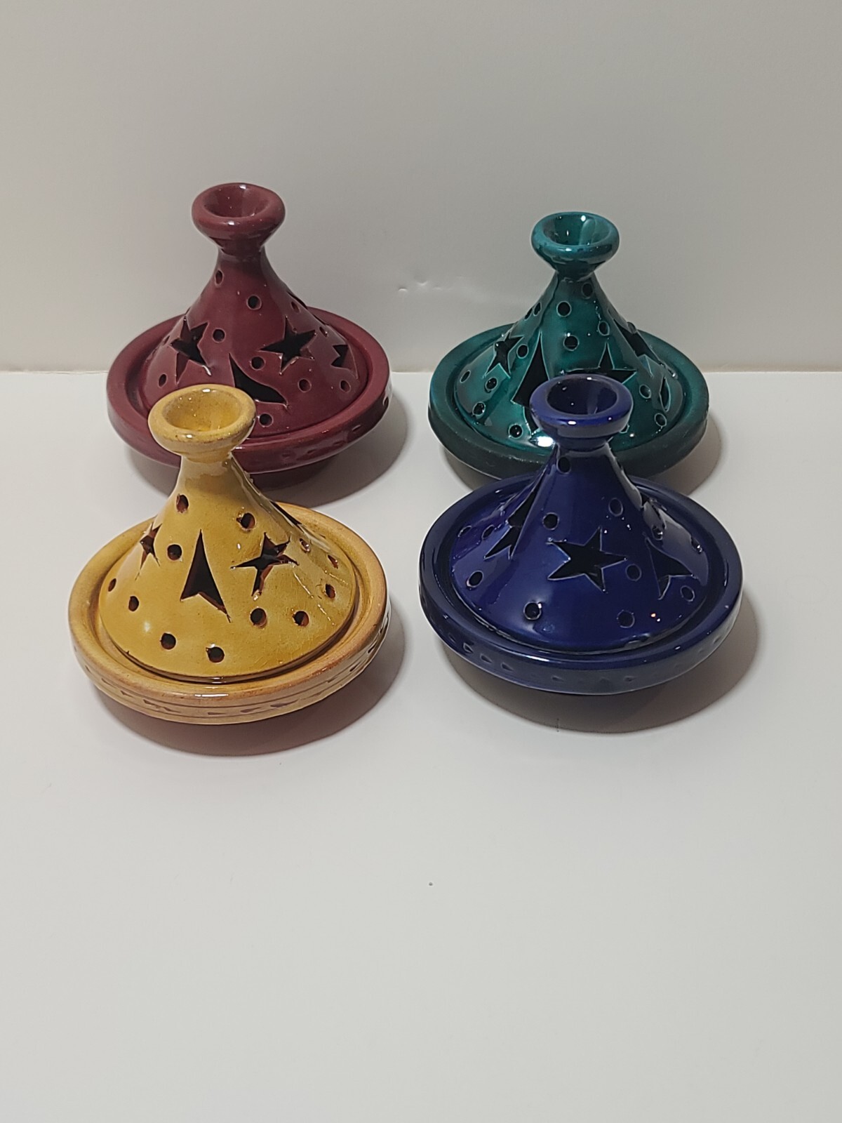 4. Ceramic Tajine Moroccan handcrafted beautiful 4″