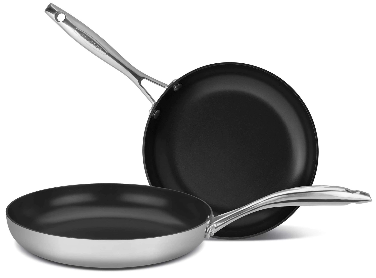Scanpan HAPTIQ 2-Piece Fry Pan (Frypan) Set – 8″ & 10.25″ (20 cm + 26 cm)