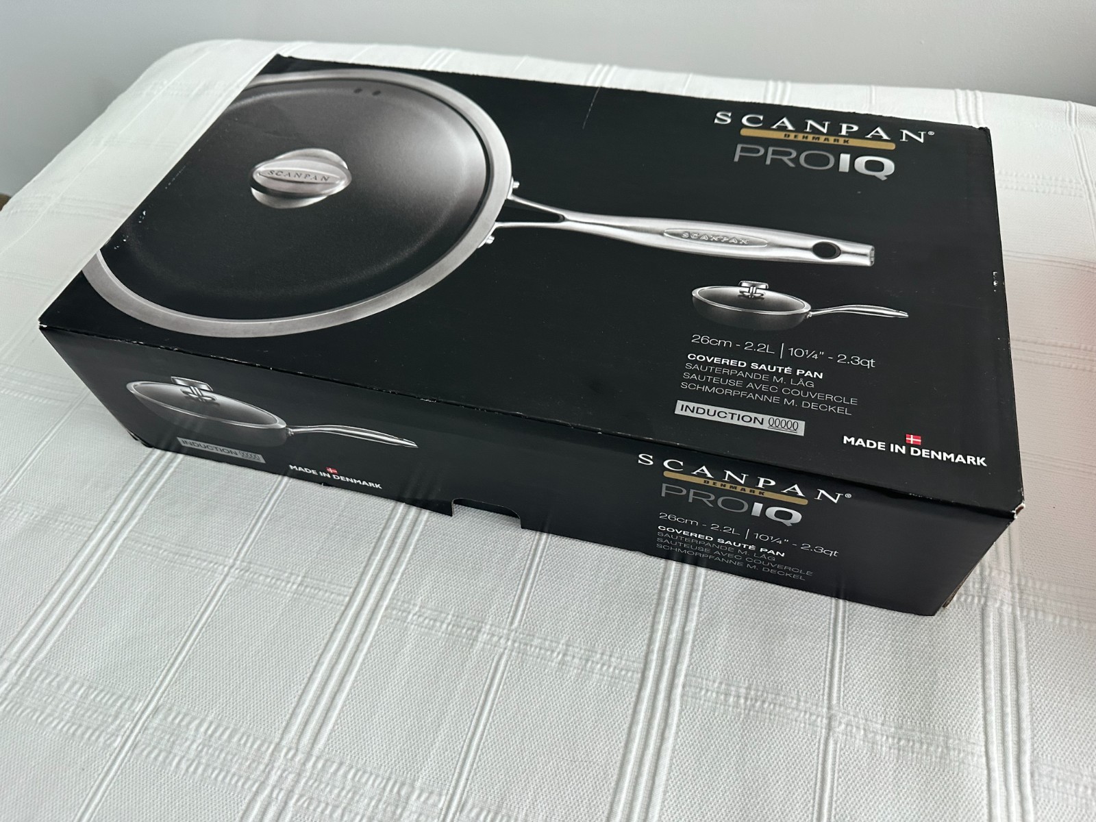 Scanpan Pro IQ Stratanium Covered Sauté Pan 3.2 qt