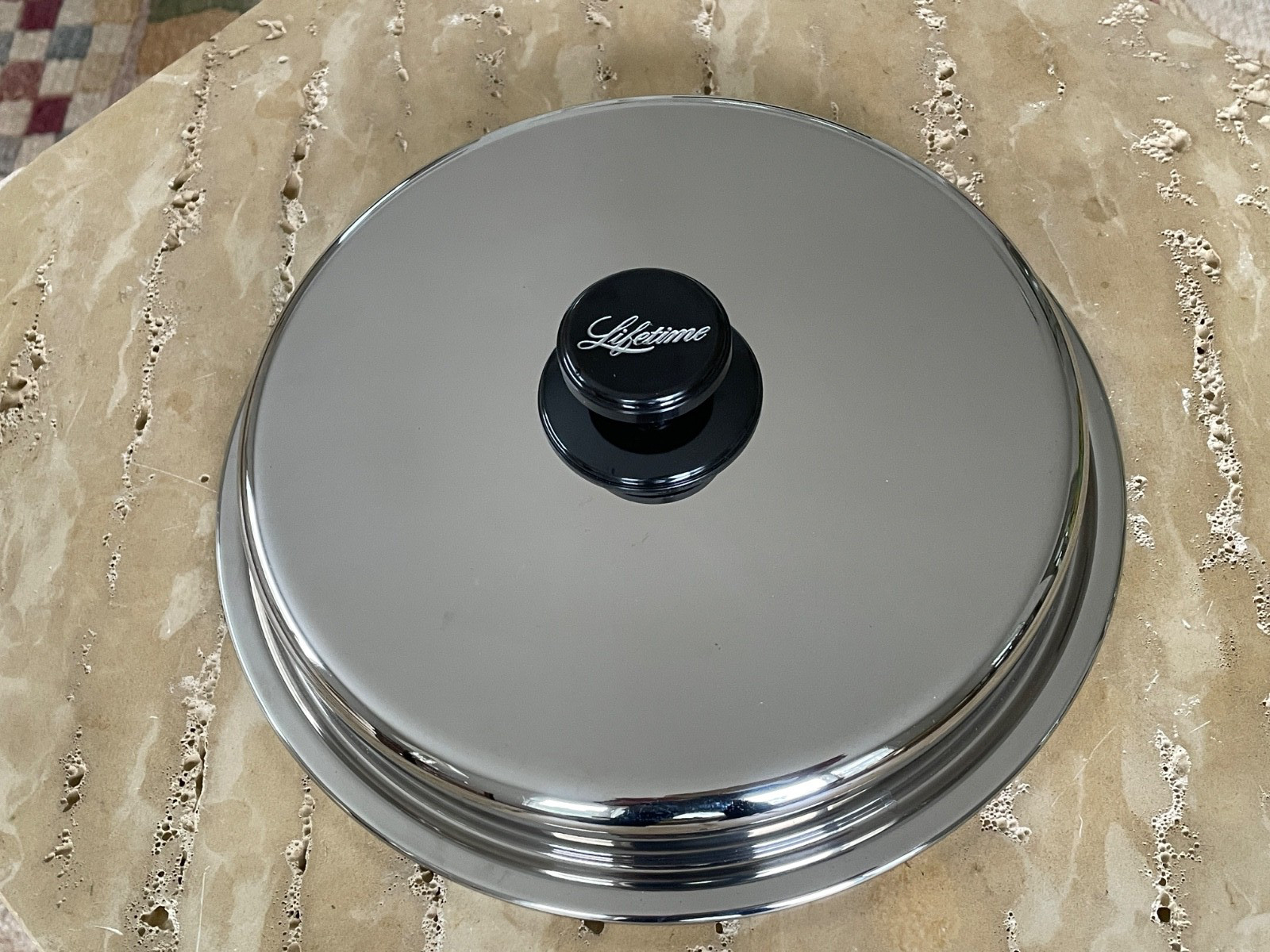 VINTAGE LIFETIME STAINLESS STEEL COOKWARE by WEST BEND 10″ REPLACEMENT LID