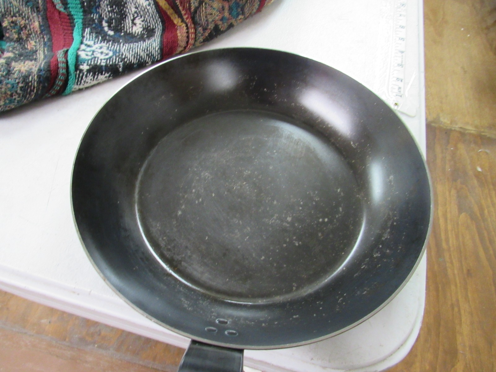 De Buyer Blue Carbon Steel Non-Stick Oven Safe Fry Pan
