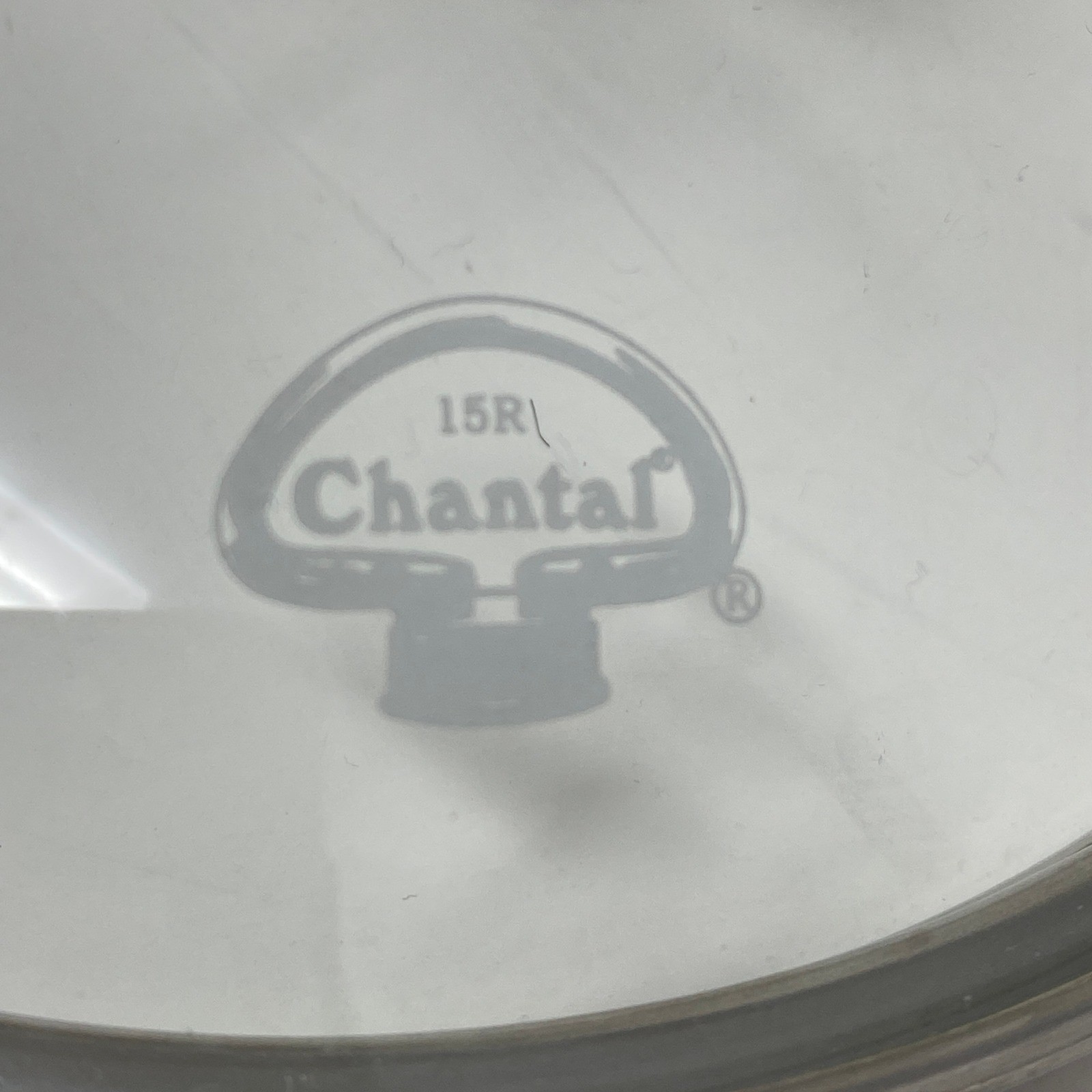 Chantal 15R 6″ Outer / 5.25″ Inner Replacement Pot Lid Glass Stainless Steel Rim