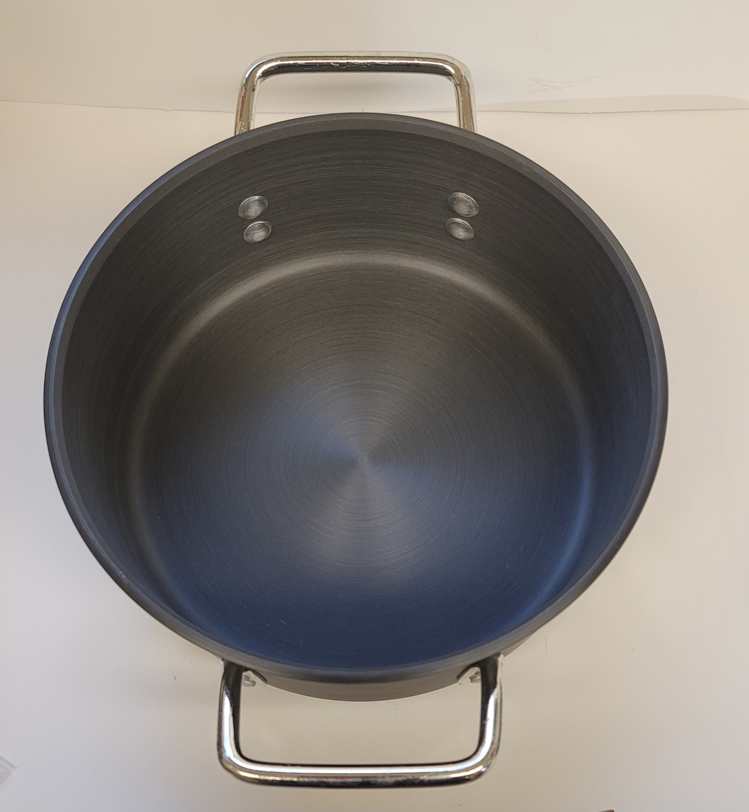 NEW Calphalon Commercial 5 Qt Dutch Oven Pot Aluminum w Dome Lid Deep Casserole