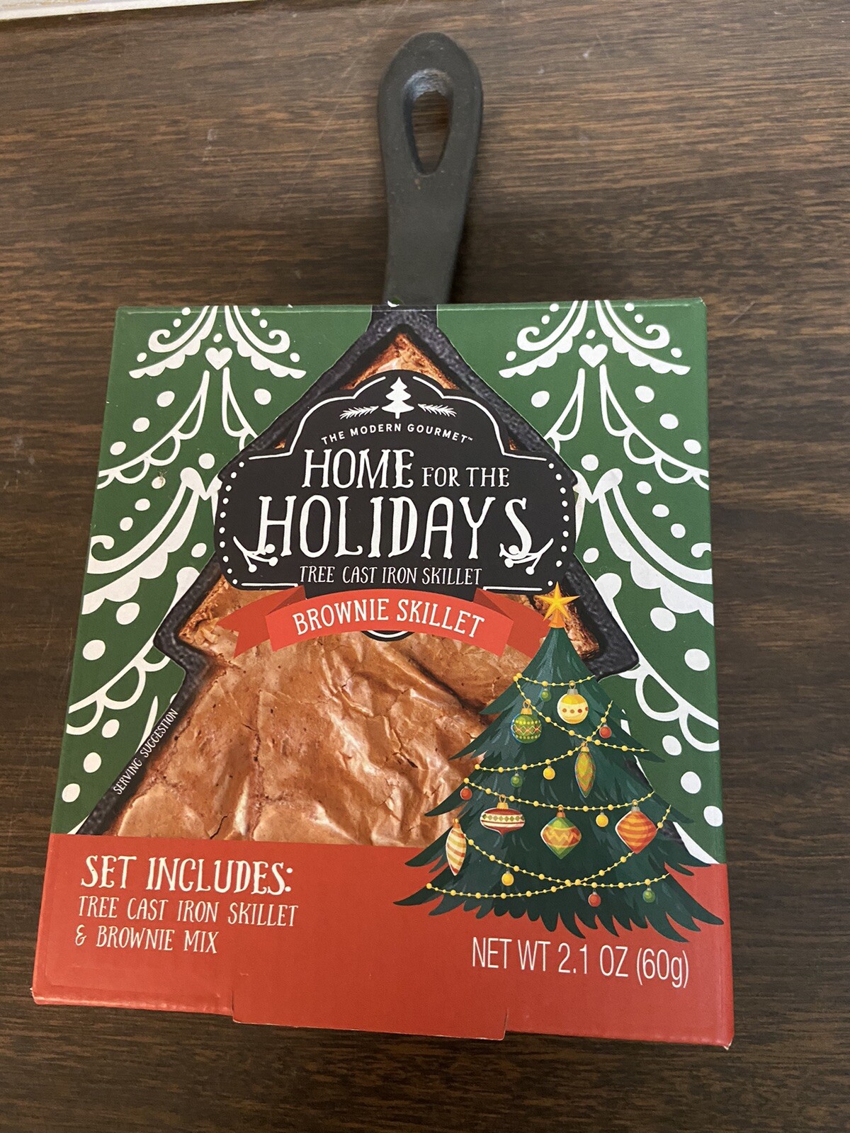 The Modern Gourmet CAST IRON Cookie SKILLET Chocolate Chip – 5″ skillet