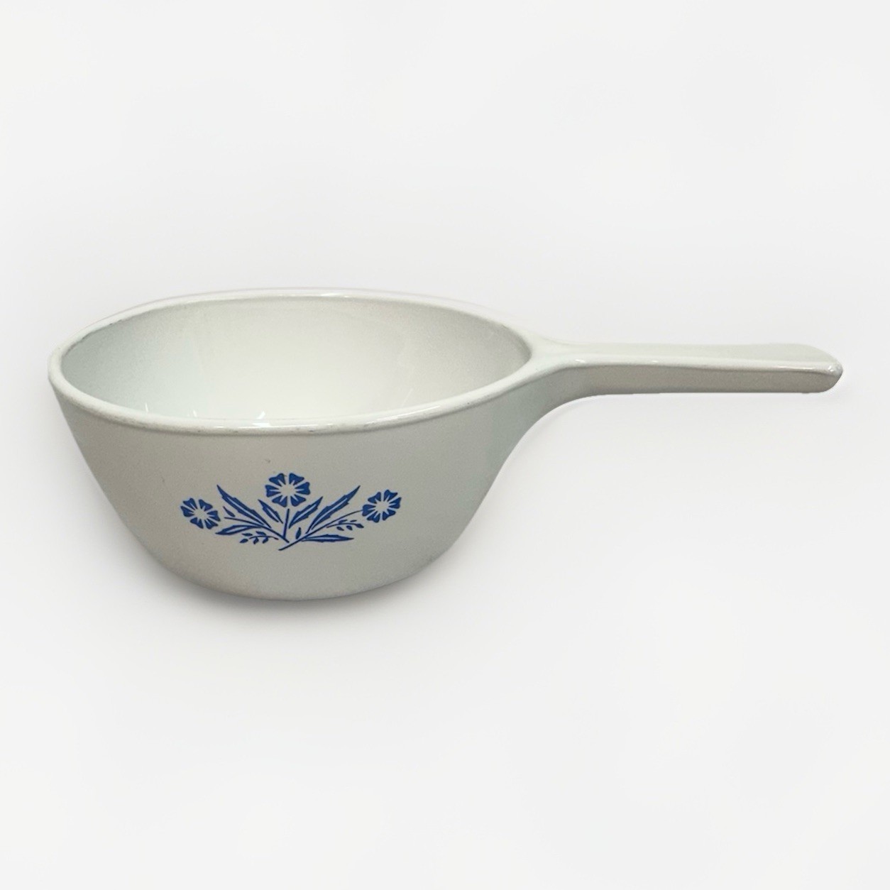 Corning Ware Saucepan Cornflower P82B Vintage 1970 Range Oven Microwave Safe