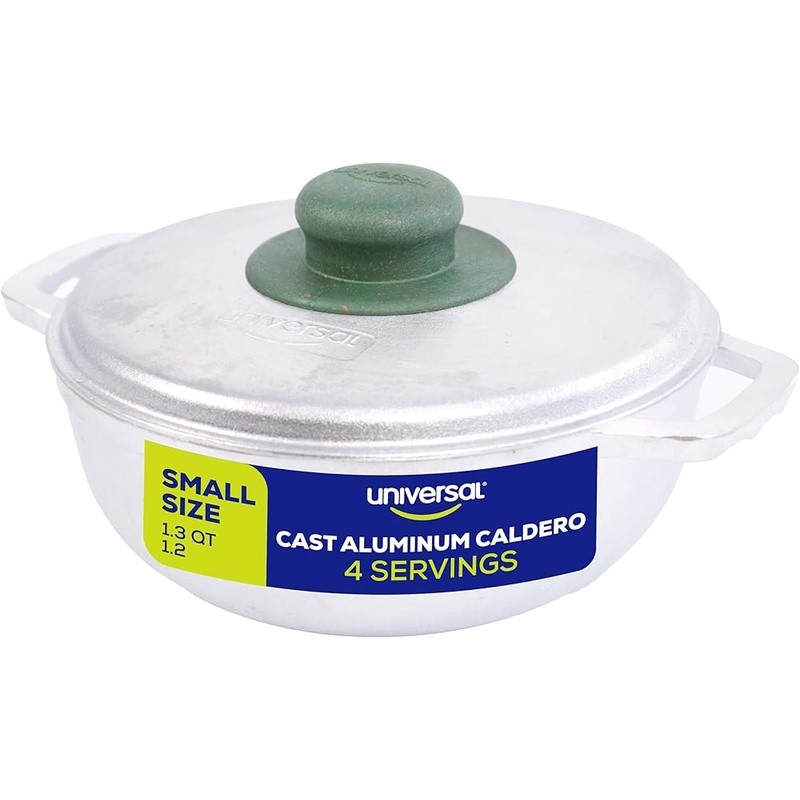 Compact Cast Aluminum Caldero Small Batch Fryer Saucepan Efficient Cooking Pot