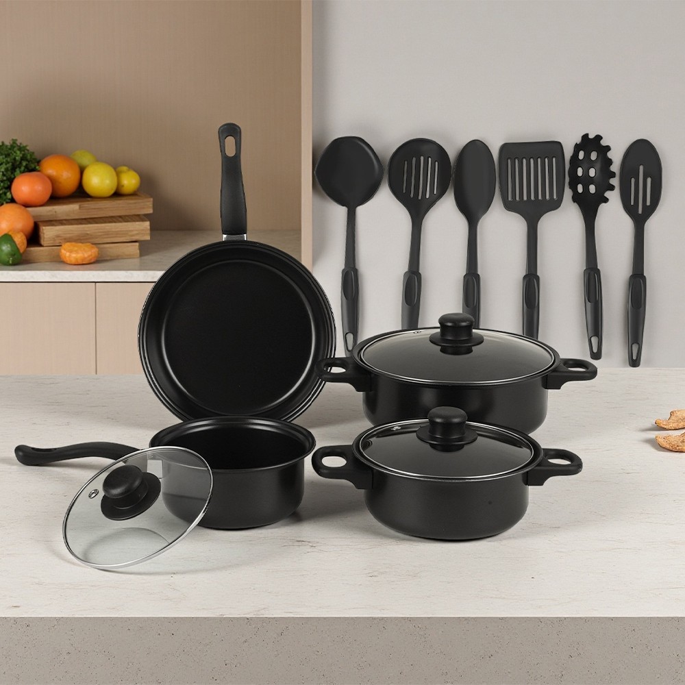 13PCS Pots and Pans Set Non Stick Cookware Set Pots and Pans Induction Cook War