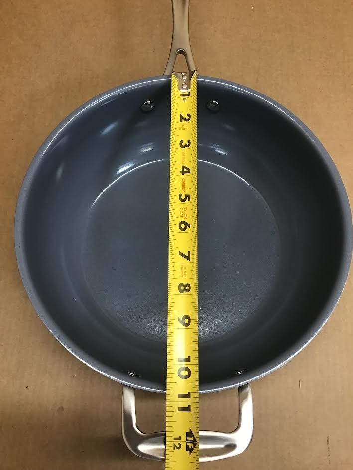 ZWILLING Spirit Ceramic Nonstick Perfect Pan, 4.6-qt, Stainless Steel