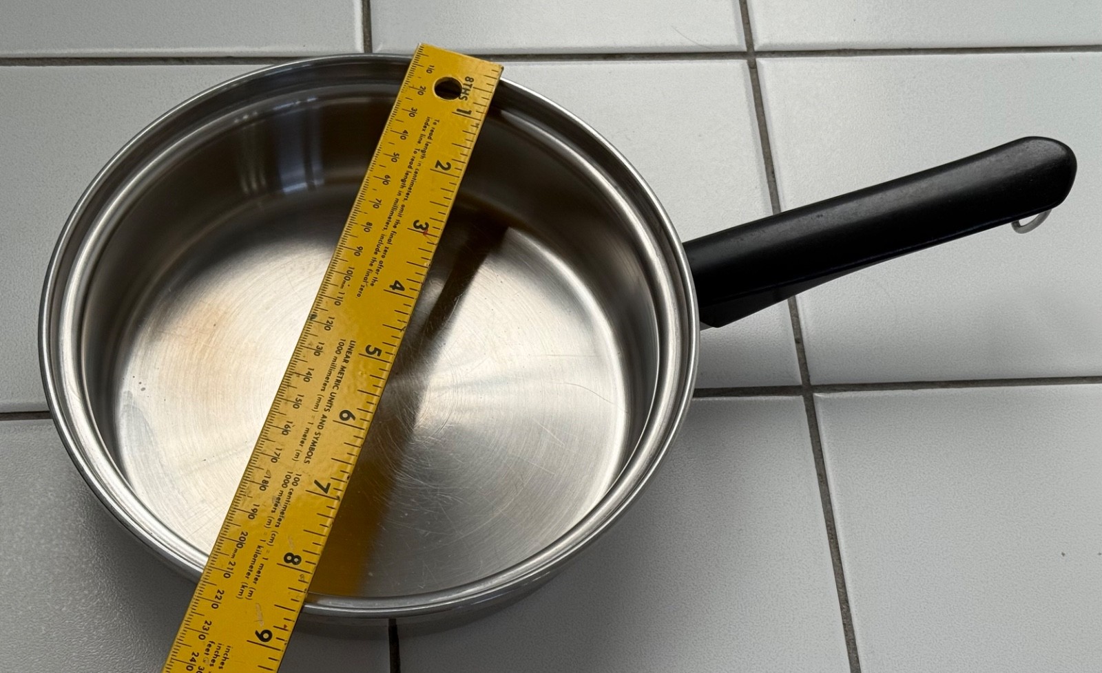 Amway Queen 18-8 Multi-PLY Stainless Steel 7 1/2″ skillet pan – made in Canada
