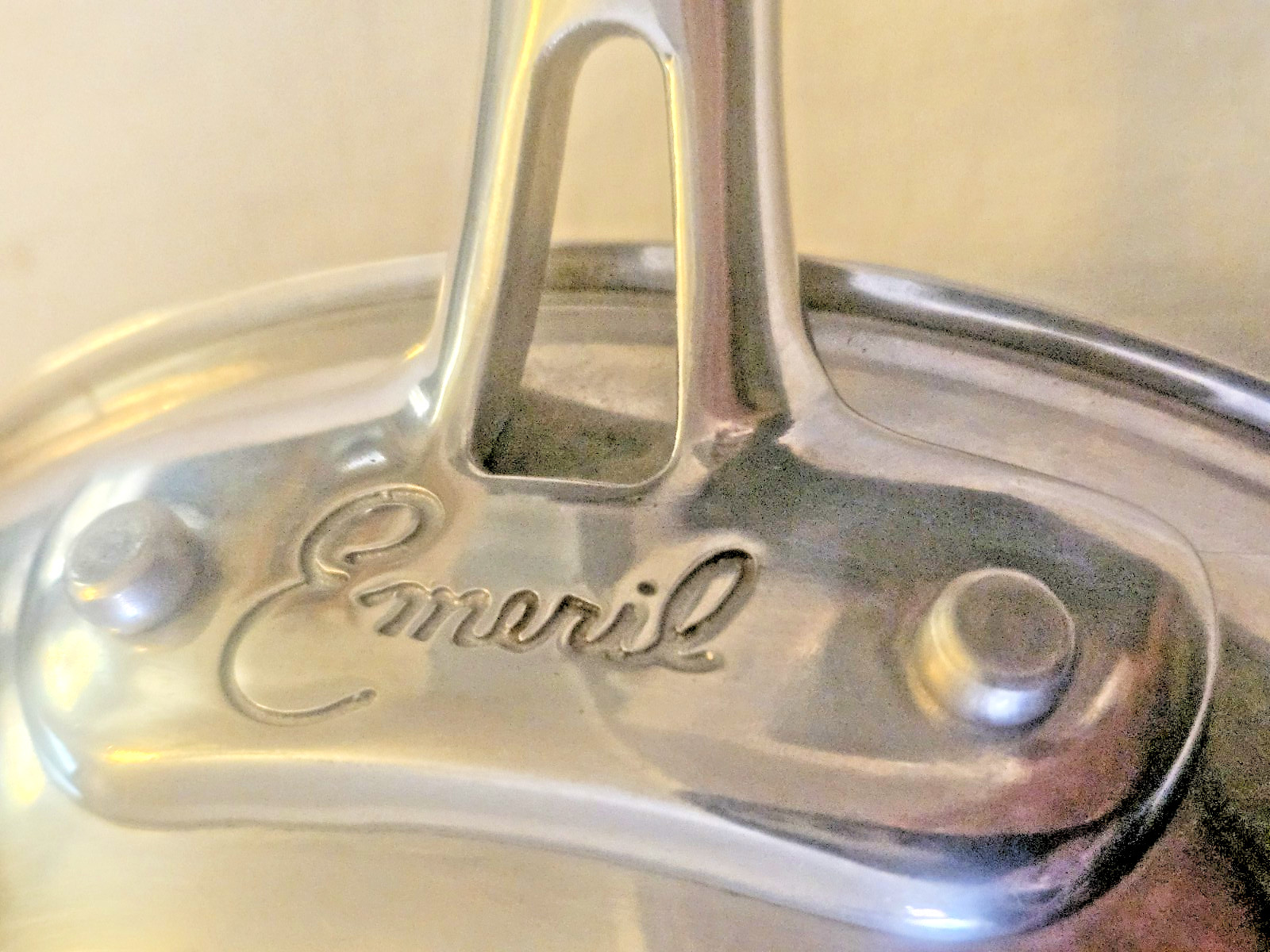 REDUCED! Emeril All Clad Copper Core Fry Saute Pan Skillet Stainless Steel 8 in