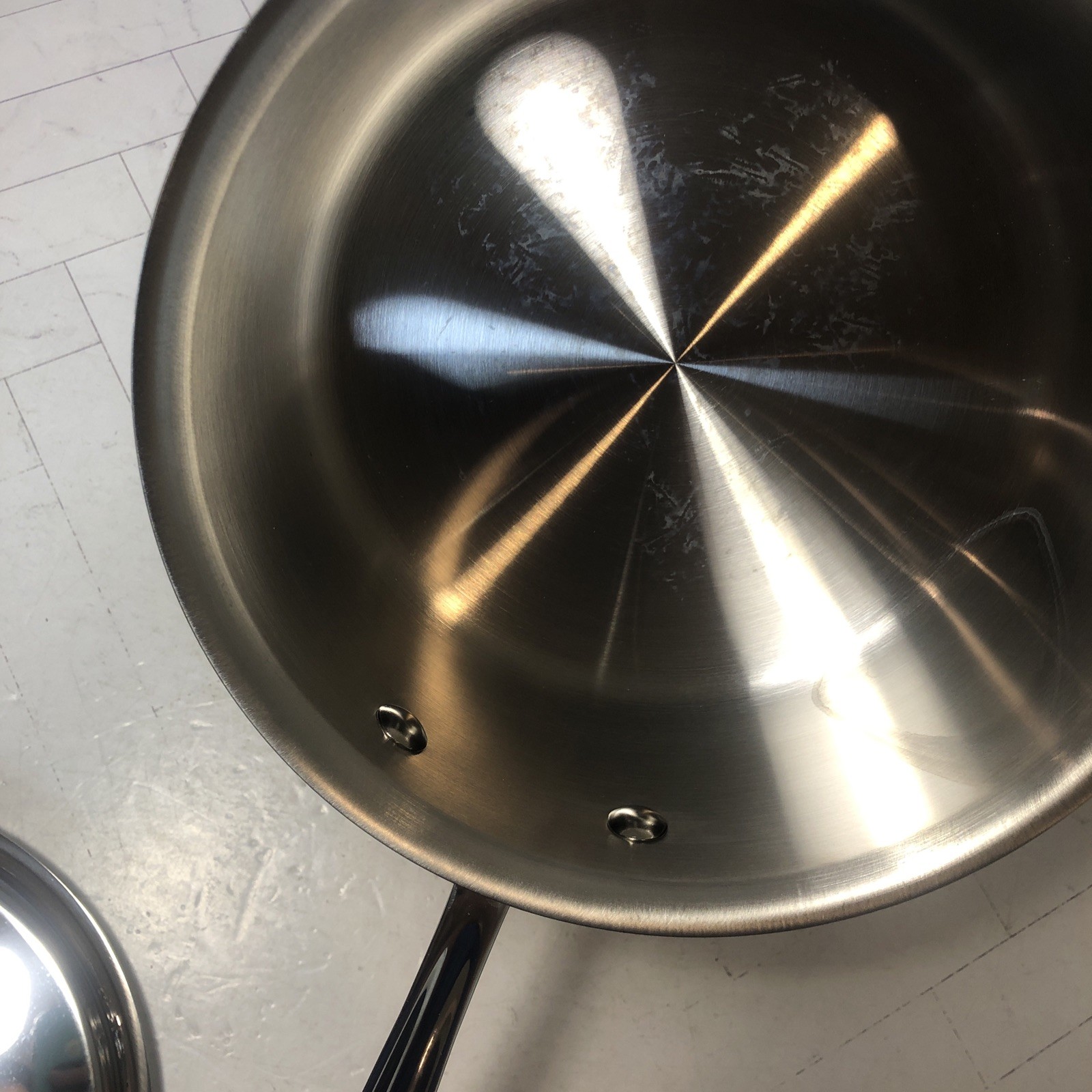 All-Clad Master Chef 3 QT Metal Crafters Sauce Pan Stainless Steel w Lid UNUSED