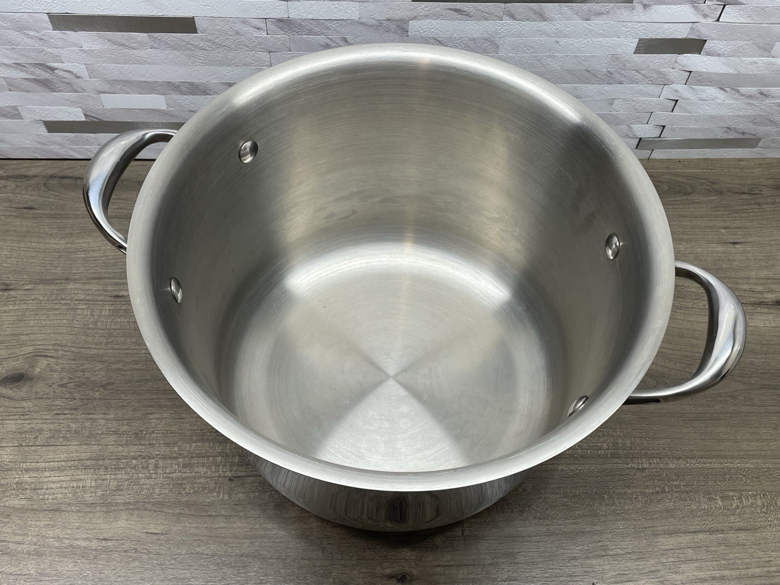 KIRKLAND SIGNATURE PROFESSIONAL QUALITY 8 Qt 7.5 L COPPER CORE STOCKPOT + LID