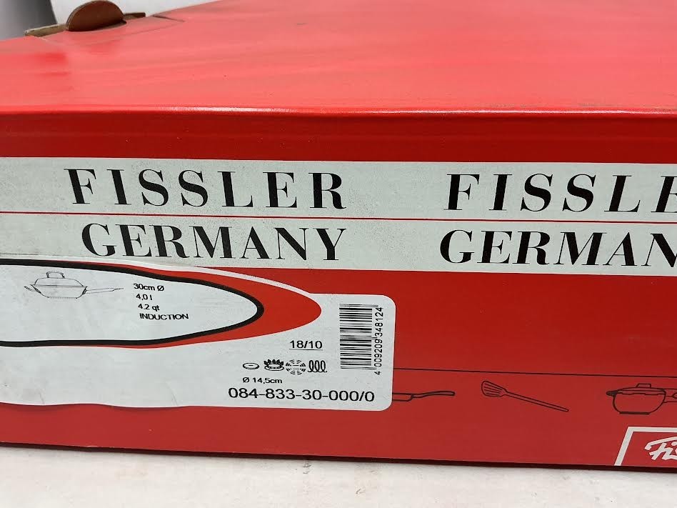 Fissler original-profi collection Stainless Steel Wok-Pan (12-in, 4,4 Quart)