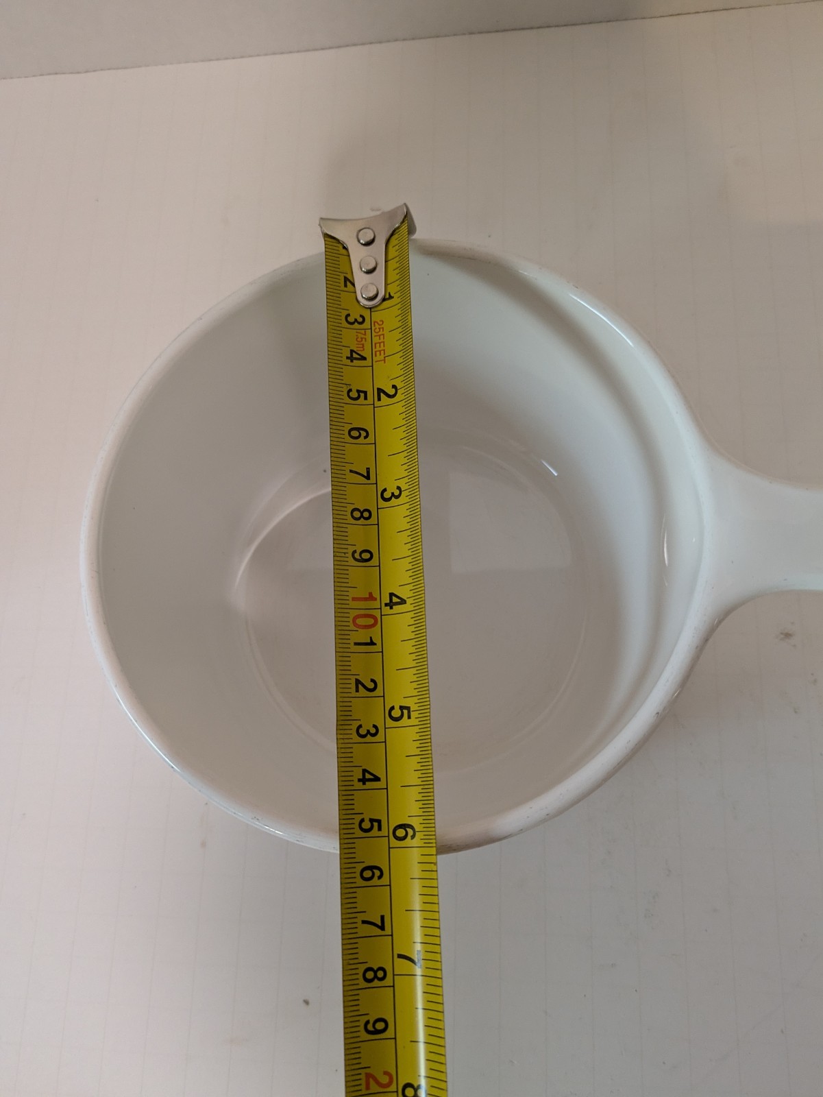 Vintage Corning Ware Rangetoppers N-1-B White 1 Quart Saucepan Pot & Pyrex