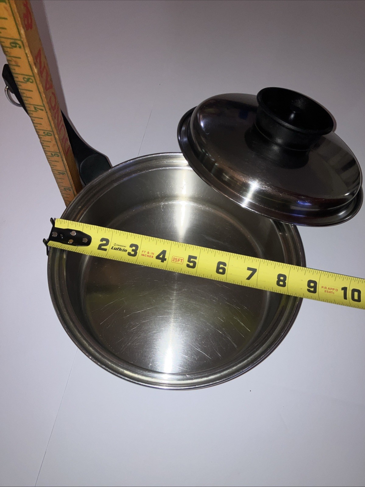 TOWNECRAFT Chef’s Ware 9-piece Cookware Set Multi-core Stainless Steel Vintage
