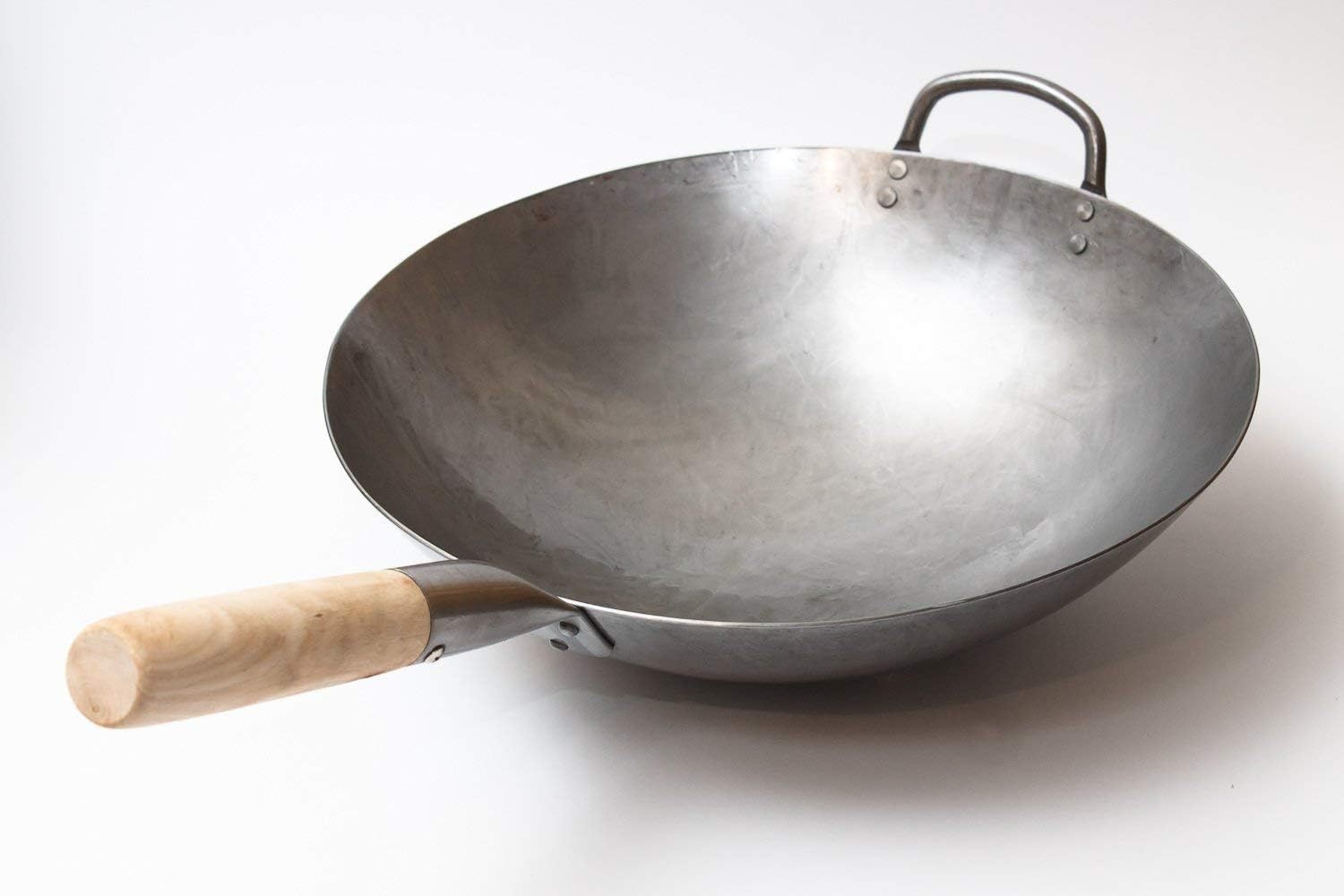 Craft Wok Traditional Hand Hammered Chinese Carbon Steel Wok