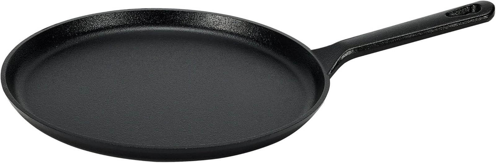 Amazon Basics Pre-Seasoned Cast Iron 5-Piece Cookware Set, Oven Safe, Cooks Even