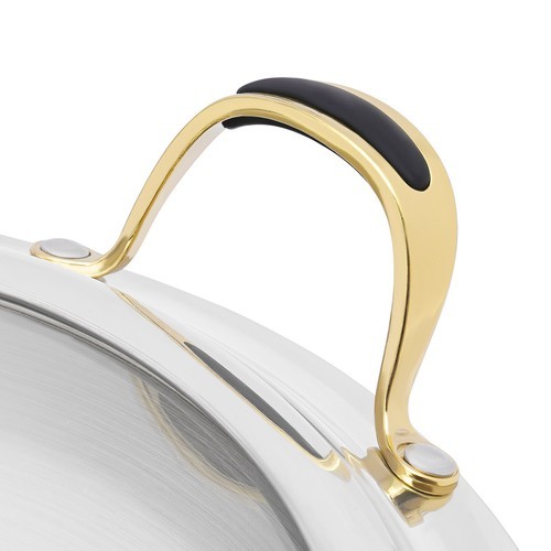 2L Chafing Dish Stainless Steel Circular Buffet Catering Warmers W/ Fuel Holder