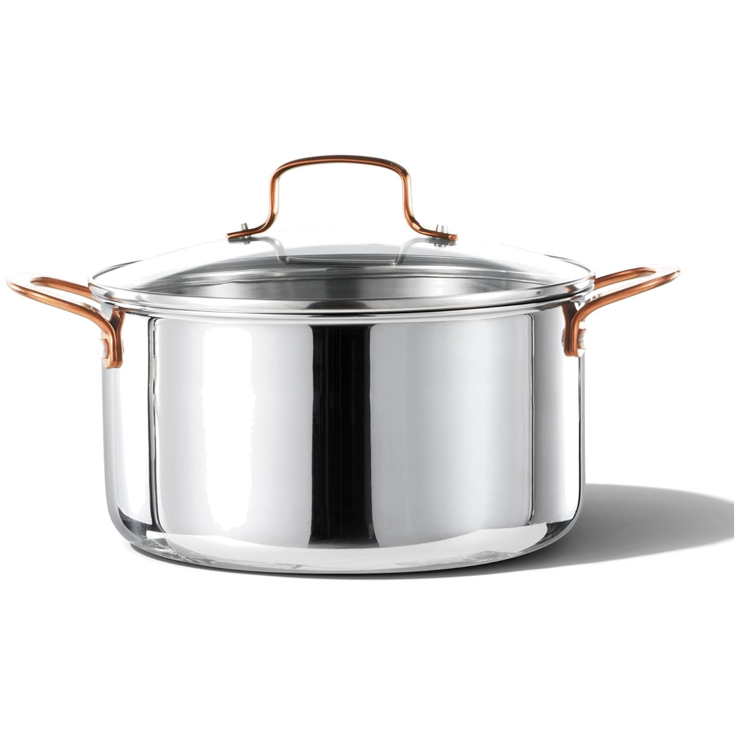 6 Qt Stainless Steel Stockpot with Lid