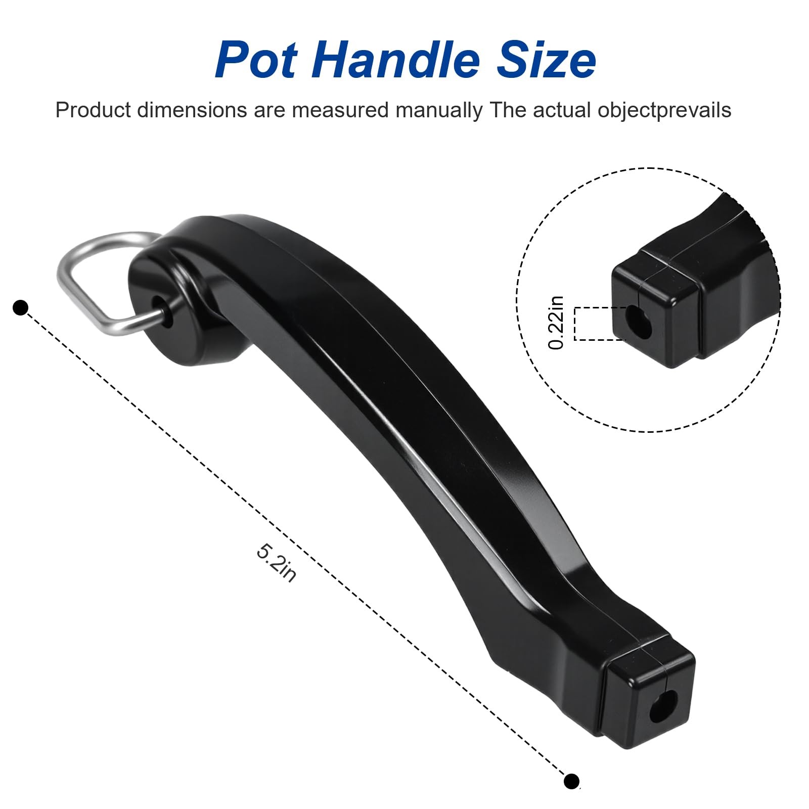 P08-031 Saucepan Handle Replacement (Short) Fits for Farberware 1, 1.5, 2 and…