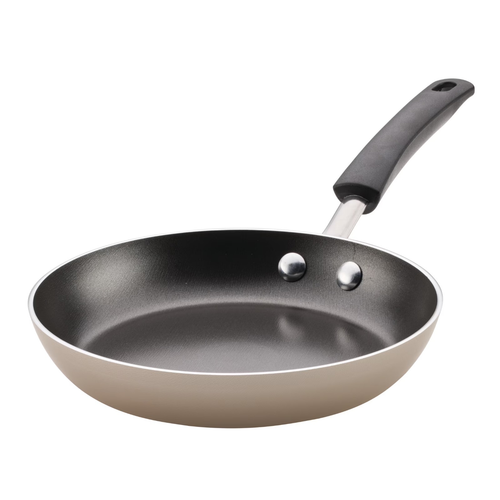 Easy Clean 8 Inch Nonstick Frying Pan / Skillet, Dishwasher Safe, Champagne
