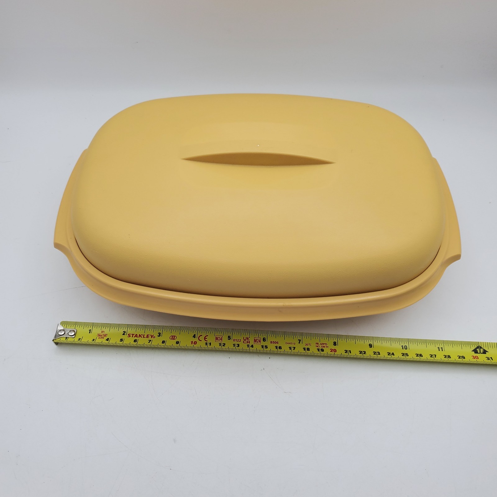 VTG Tupperware Steamer 3 Piece Harvest Gold Microwave Vegetable Microwave Cooker